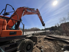 Дорожники начали капремонт моста через реку Кунару в деревне Мельничной