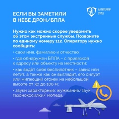 Что делать если вы увидели в небе беспилотник?